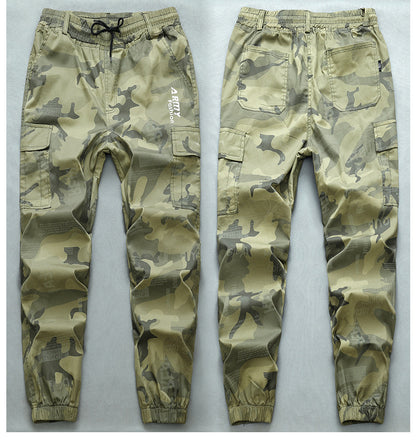 Summer Thin Labor Protection Work Clothes Set Anti-scald Pure Cotton Stretch Construction Site Electric Welding Auto Repair Camouflage Clothes Shirt