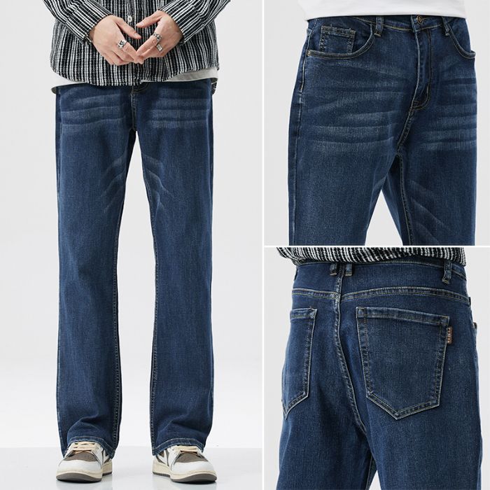 Herrjeans Straight Loose Stretch Vår/Höst för Herr 2026