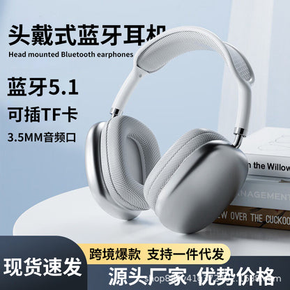 P9 / P9 Pro Max Trådlöst Over-Ear Headset – Bluetooth 5.0 Stereo Bas 10m Räckvidd Silver Svart Röd Grön Blå