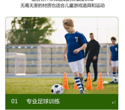 Markeringskoner Träning – Fotboll Taekwondo Agility 13/18/23 cm 6 Färger Plast Träningsutrustning 2026