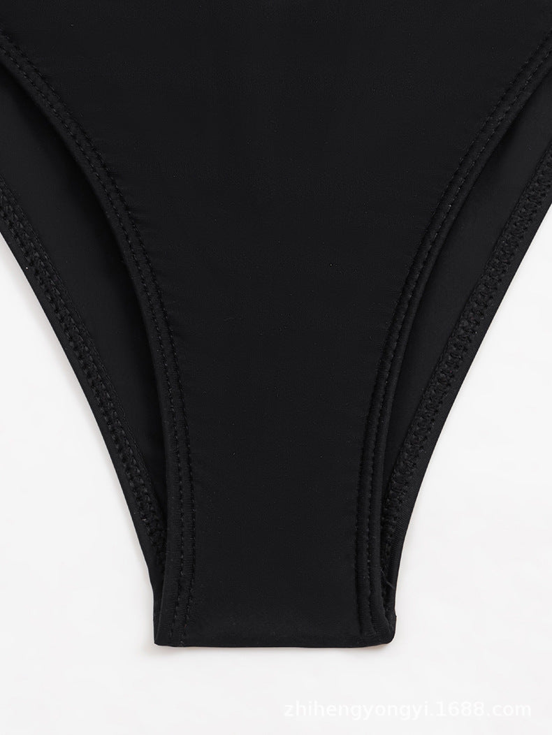 Dam Helbaddräkt Stålbygel & Bröstkudde – Tight Sexig Stropp Nylon Svart & Turkos S–XL Badkläder Dam 220431A 2026