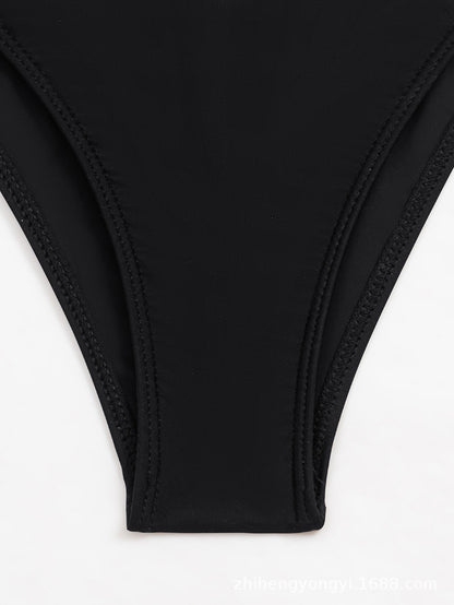 Dam Helbaddräkt Stålbygel & Bröstkudde – Tight Sexig Stropp Nylon Svart & Turkos S–XL Badkläder Dam 220431A 2026