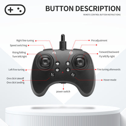 RC Stuntdrönare Skum & ABS – 6-kanals Höjdhållning Hindersensor 3D-volter USB 30–50cm Sub-250g 7–14 År 2026