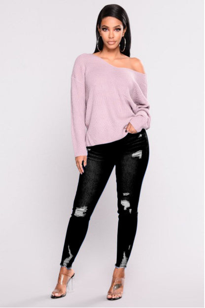 Dam Skinny Jeans – Hög Midja Elastiska Pencil Jeans för Dam 2026