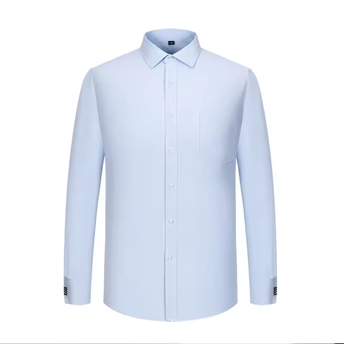 Herrskjorta Plus Size – Randig Business Casual Slim Fit för Herr 2026