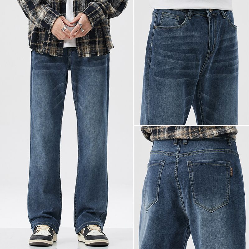 Herrjeans Straight Loose Stretch Vår/Höst för Herr 2026