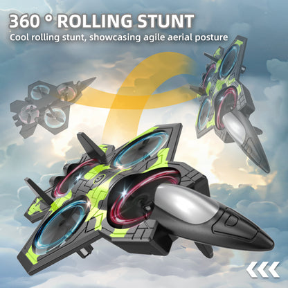 RC Stuntdrönare Skum & ABS – 6-kanals Höjdhållning Hindersensor 3D-volter USB 30–50cm Sub-250g 7–14 År 2026