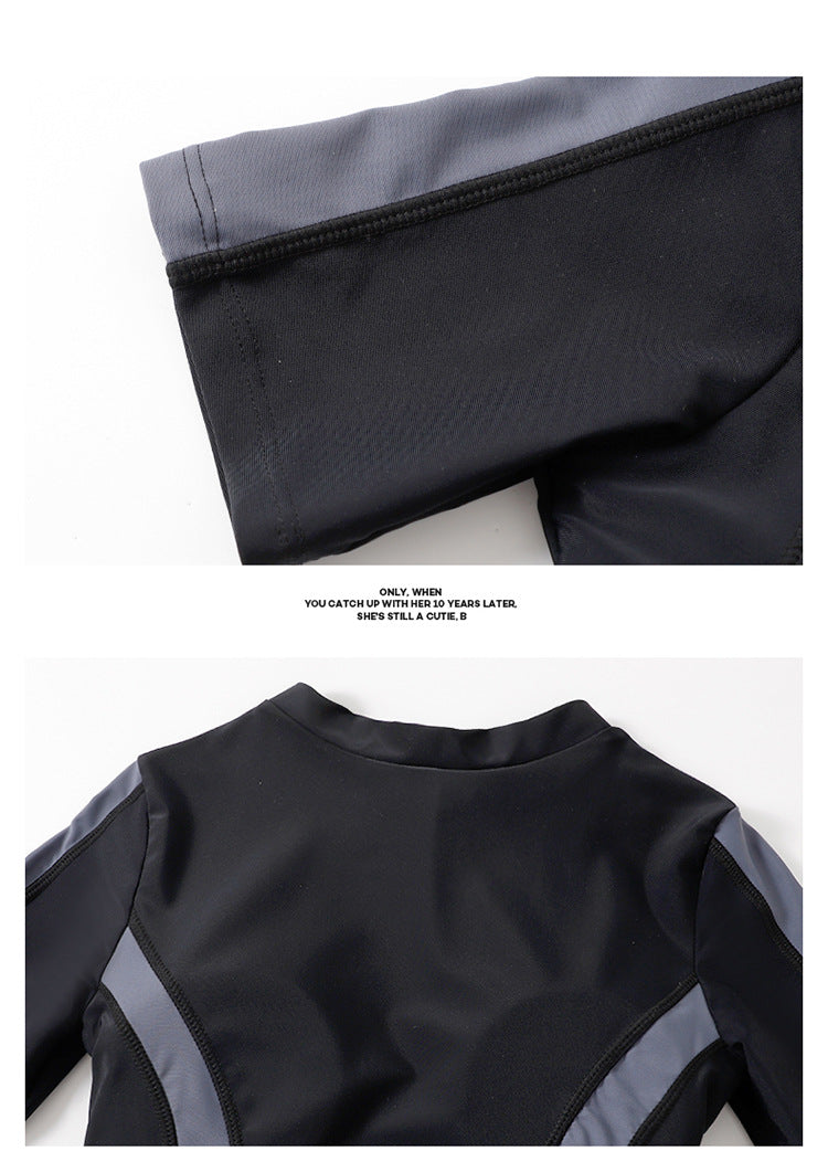 Dam Helbaddräkt Kortärm – Magdöljande Konservativ Sportig Kjol Polyester 3 Färger S–3XL Badkläder Dam 9030 2026