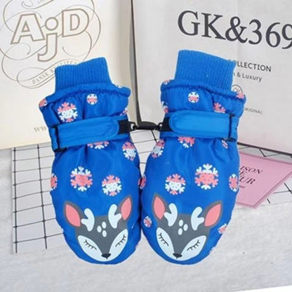 Barnhandskar Skid & Utomhus – Cartoon Vattentåliga Varma Mittens & Femfinger Unisex 2–10 År HX-01 2026