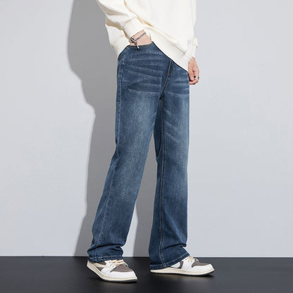 Herrjeans Straight Loose Stretch Vår/Höst för Herr 2026