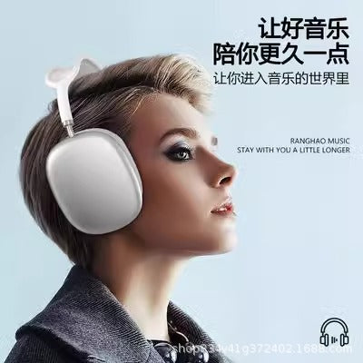 P9 / P9 Pro Max Trådlöst Over-Ear Headset – Bluetooth 5.0 Stereo Bas 10m Räckvidd Silver Svart Röd Grön Blå