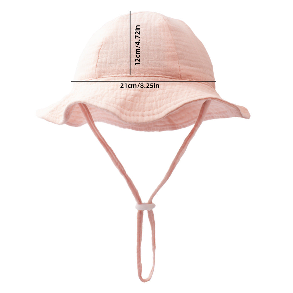 Babyhatt Fiskarmössa – Bomull Batik UV-skydd Andningsbar Unisex 0–2 år 11 Färger Sommar MZ-24009 2026