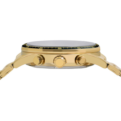 Lorus Herrur i Stål – Kronograf, Kvarts, 43mm, Svart Urtavla
