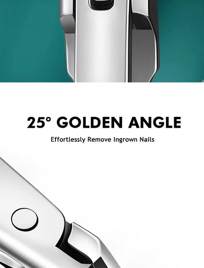 New Pointed-Nose, Beveled, Original Large-Opening Nail Clippers, Pointed-Nose Nail Cutters, Nail Trimmers, Household Pedicure Kn