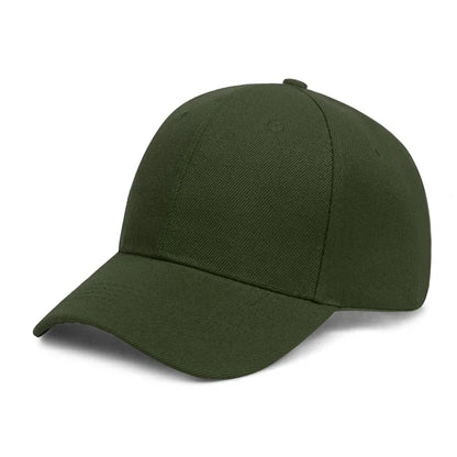 Anpassningsbar Bomullskeps Brodyr Tryck – 18 Färger 54–60cm Justerbar Unisex Hip Hop Snapback Volymrabatt Profilkläder Reklamkeps