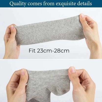 Men's and women's boat socks, shallow mouth invisible short socks, spring and summer thin style, no drop heel, anti odor,