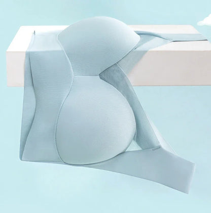 Woman Top Bra Sexy Push Up Bra Seamless Ice Silk Underwear Women Unwired Ring Sleep Lingerie Fitness Sports Bralette Invisible