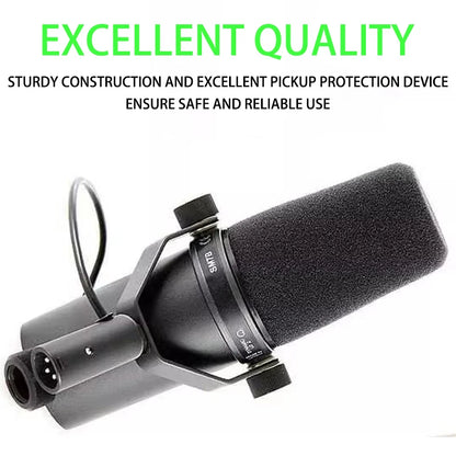 SM7B Dynamic Podcast Microphone with Anti Shock Bracket, Suitable for Live Vocal Recording, Performance, and Studio Use SM7DB