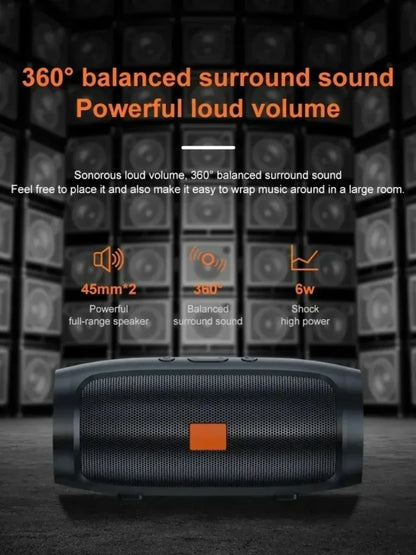 Lenovo Bluetooth 5.4 Portable Wireless Speakers TF USB FM Dual Speaker Stereo Playback Voice Broadcasting Subwoofer Speaker