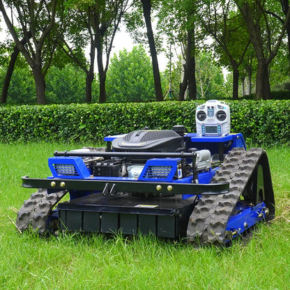Robotiserad smart gräsklippare med GPS-navigation och trådlös funktion