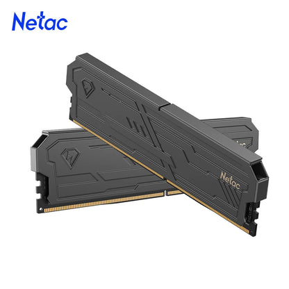 Netac Memory RAM 8G 16G 8Gx2 16Gx2 DDR4 288Pin UDIMM 3200MHz 3600MHz Support XMP2.0 DDR5 4800MHz Dual Channel RAM for Desktop PC