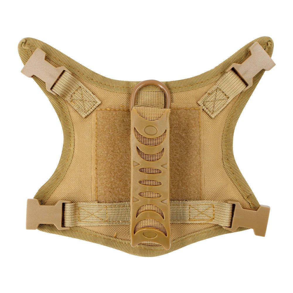 Tactical vest for kittens and small dogs military harness for cats traction strap to prevent escape breathable with 2 Stickers