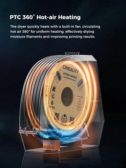 Creality Space Pi filamenttork med pekskärm – 45–70 °C och timer