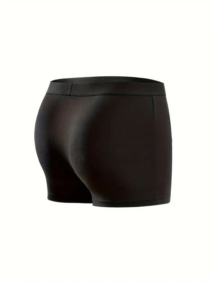 Herrboxershorts 10-pack – Hög Stretch, Andningsbara, Plus Size L–4XL, Svart