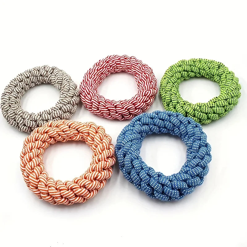 Durable Anti-Chew Rope Knot Dog Toy |Heavy-Duty Interactive Dental Toy for Medium to Large Breeds-Extra-Strong Biting Resistance