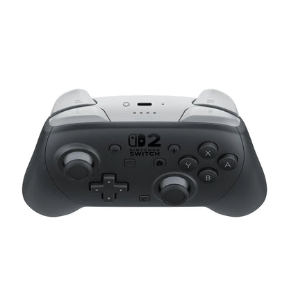 Nintendo Switch 2 Pro Controller – Trådlös, HD Rumble 2, GL/GR-knappar, Amiibo, GameChat, USB-C, Vit