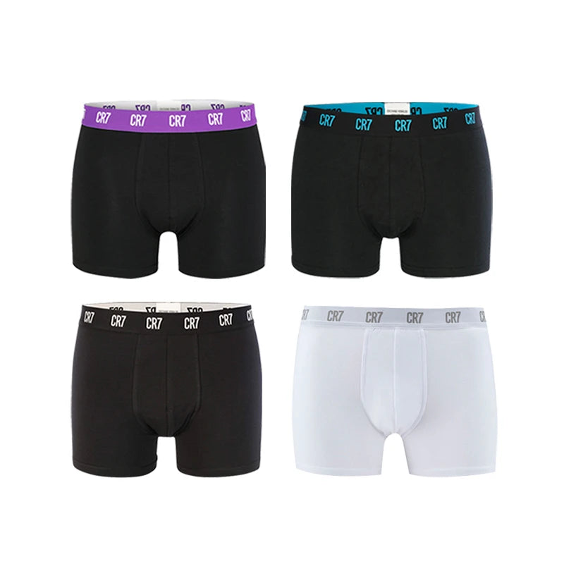 CRIIS SEVEN 7 Boxer Briefs – CR7-inspirerade, Bomull, Sportig Passform, M–XXL, Flerpack