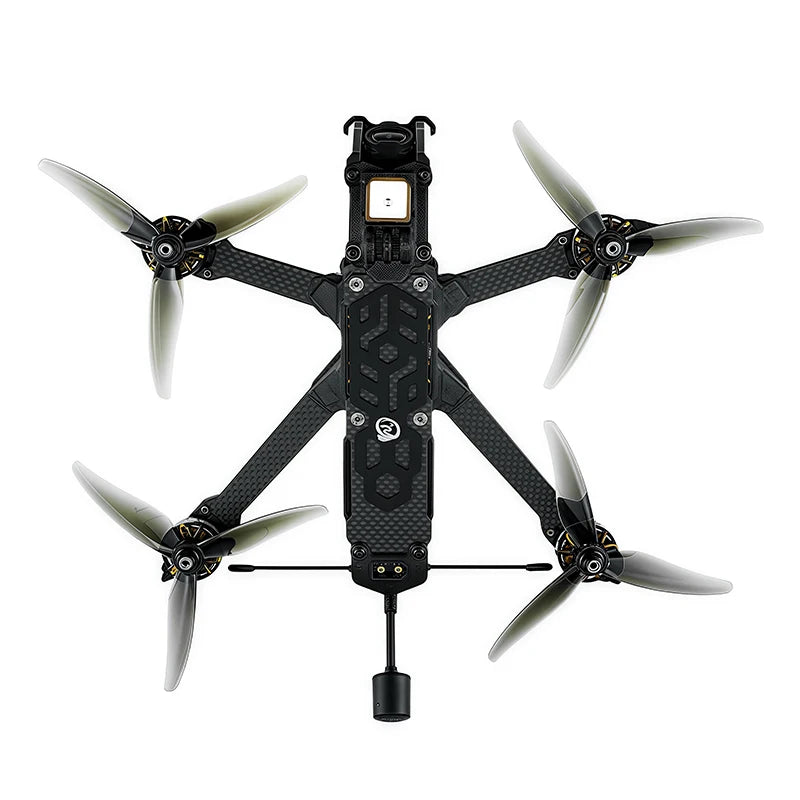 SEQURE SQFPV 5 tum FPV-drönare 225mm 6S 8S Heison 5D med analog VTX Freestyle Cine FPV Drönare RC Quadcopter