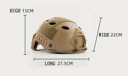 FAST Helmet Airsoft MH Hjälm ABS Outdoor PJ Skyddsutrustning