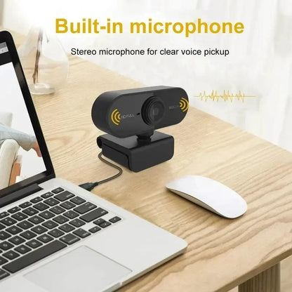 2026 Webcam 1080P Mini Camera 2K Full HD Webcam with Microphone 30fps USB Web Cam for Auto Focus PC Laptop Video Shooting Camera