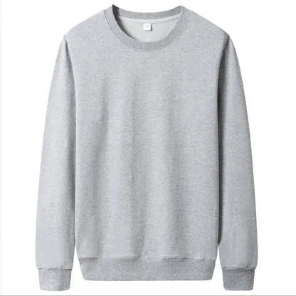Men's Fashionable Thin Solid Color Pullover Hoodie for Autumn Casual Street Style Ideal Wear