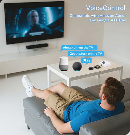 Tuya WiFi IR Remote For Smart Home For AC TV  Work with Yandex Smart Life Alexa