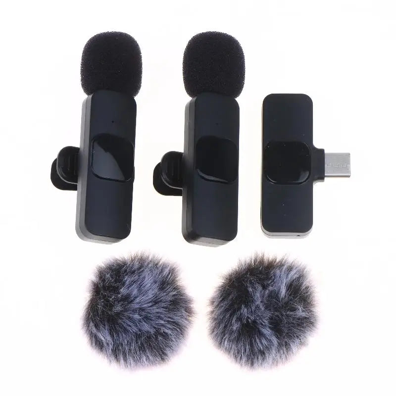K9 Wireless Mini Lavalier Mic for Effective Audio Video Recording on Smartphones and Laptops