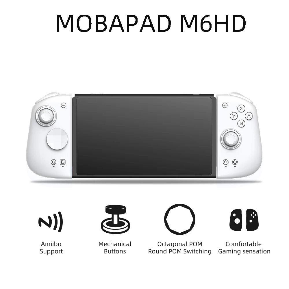 MOBAPAD M6s Gemini Bluetooth Wireless Game Controller with Sensing Joystick Gamepad for Nintendo Switch / Switch OLED