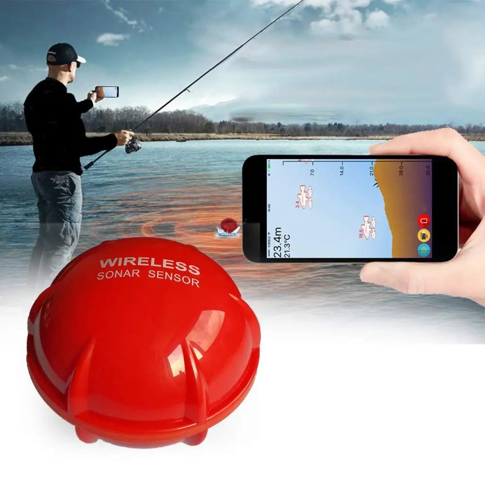 FindFish Wireless Fish Finder Sonar Sensor Echo Sounder for Fishing - New Technology in Portable Aquatic Exploration Devices