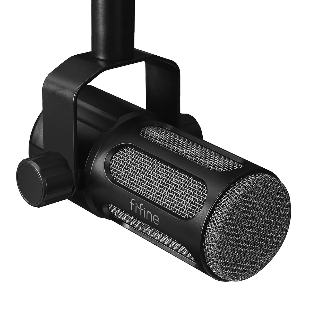 FIFINE XLR Dynamic Microphone for Recording,All Metal Podcast Mic for Streaming,Compatible with Mixer/Audio Interface-TANK1