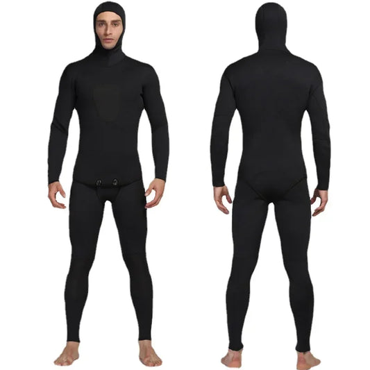 1,5mm Neopren Våtdräkt Herr – 2-delad, UV-skydd, Dykning & Simning, S–XXXL