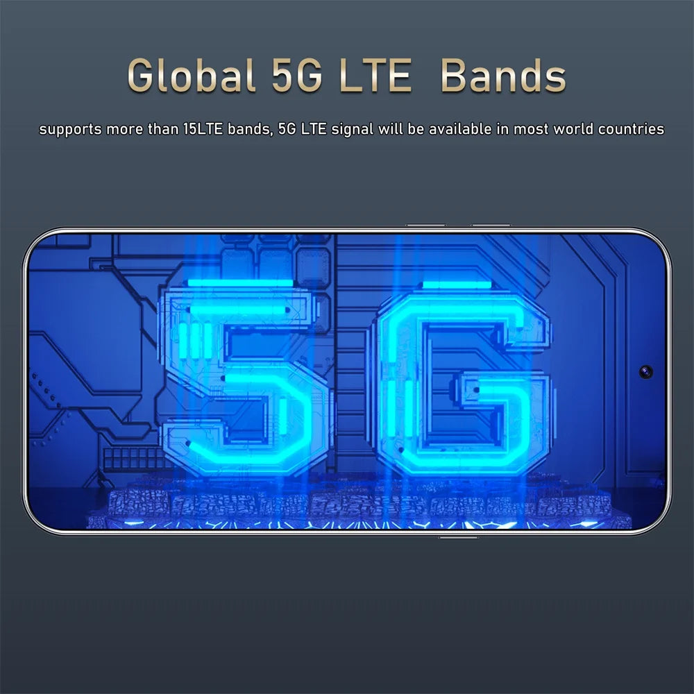 Brand New S25 Ultra Original Smartphone 7800mAh 5G Dual Card 22GB+2TB Mobile Phones 7.3 inch Global Android Unlocked Cellphones
