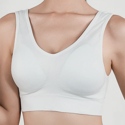 Womens Push Up Bras Running Gym Seamless Breathable Vest Top Removable Padded  Anti-sagging Uppe High Elasticity Sport Brassiere