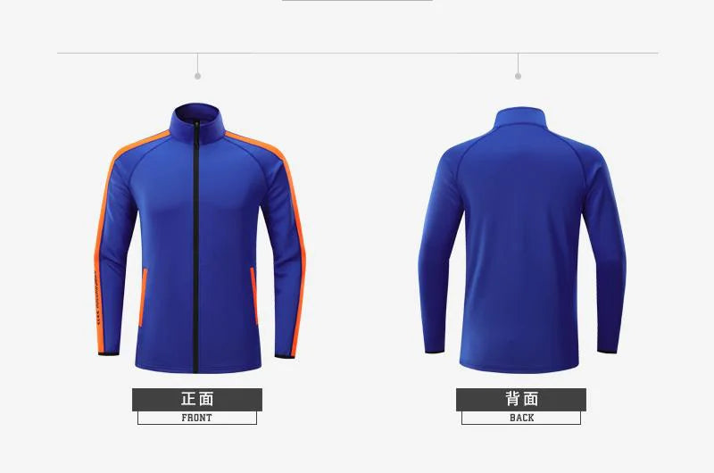 Customized Casual Sports Cardigan Jacket with Printable Embroidered Logo for Men's and Women's Outdoor Fashion tops
