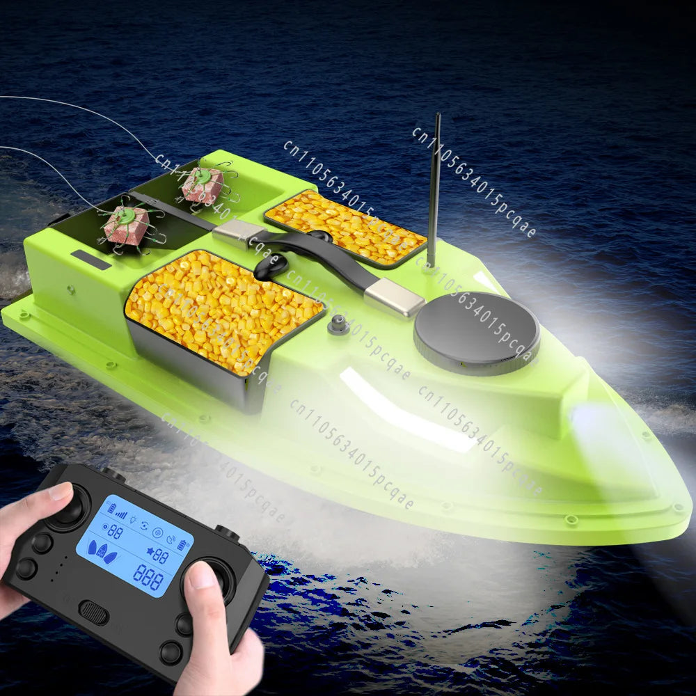 Intelligent remote control nesting boat 500 meters GPS automatic return 99 fixed-point fishing bait tug boat