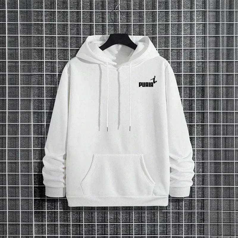 2026 New Men's and Women's Hoodies Urban Casual Fashion Sport Pullover High Quality Solid Color Hooded Sweatshirt