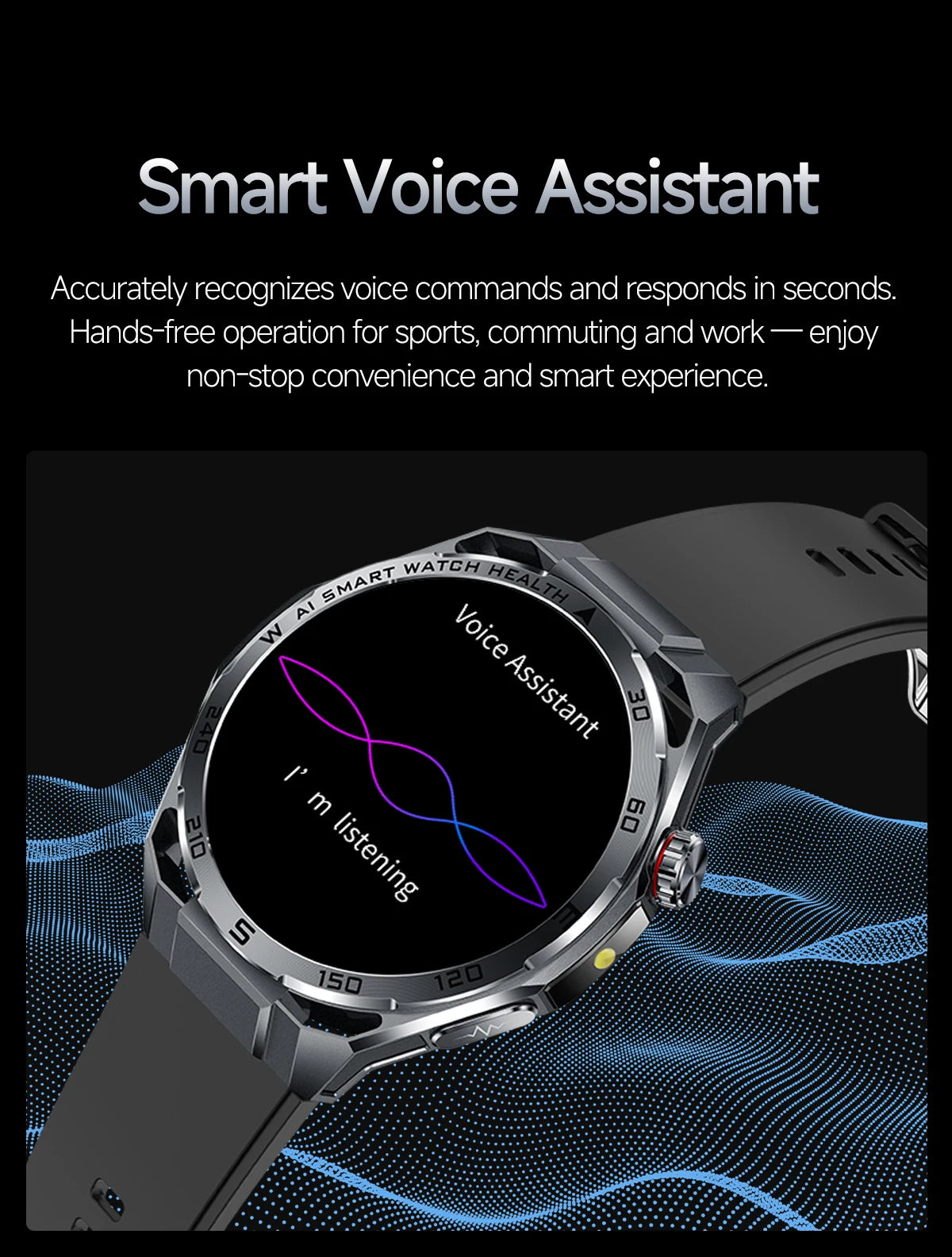 2026 New AI Health Care Accurate Detection ECG Smart Watch Blood Pressure lipids Uric Acid Analysis Bluetooth Call Smart Watches