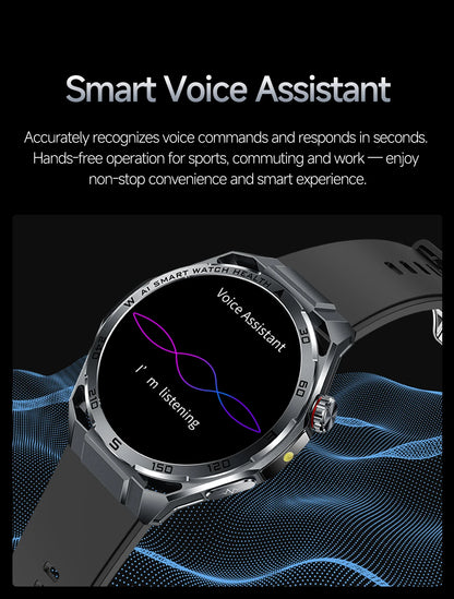 2026 New AI Health Care Accurate Detection ECG Smart Watch Blood Pressure lipids Uric Acid Analysis Bluetooth Call Smart Watches
