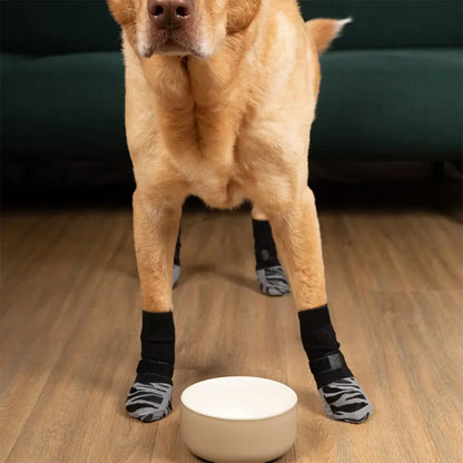 Premium Non-Slip Dog Socks Extra-Thick Grip for Prevents Slipping Licking Protects Dog Paws Ideal for Small Medium Large Dogs