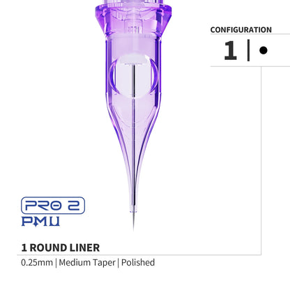 Mast Pro2 PMU Tattoo Cartridges Needles RL/RS/RLT Types Permanent Makeup Needle for Tattoo Machine Tattoo Cartridge Accessories